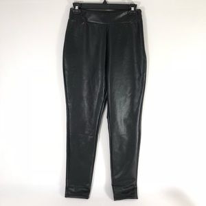 NWOT Leith Black High Waist Faux Leather Legging